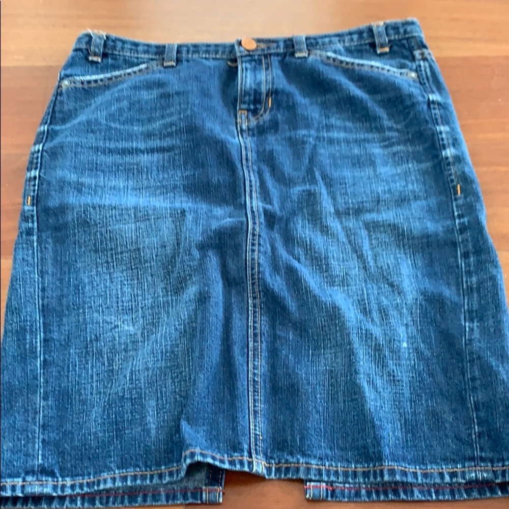 Denim skirt